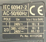 Siemens BQD320 Electrical Circuit Breaker 1 Pole 240V 20 Amps 235D