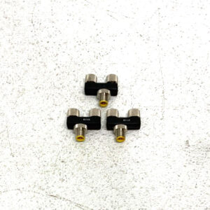 NEW Lot of 3 Lumberg M12-S2325 ASBS M-12 S2325 2-Way 2 Female 5-Pin Splitter
