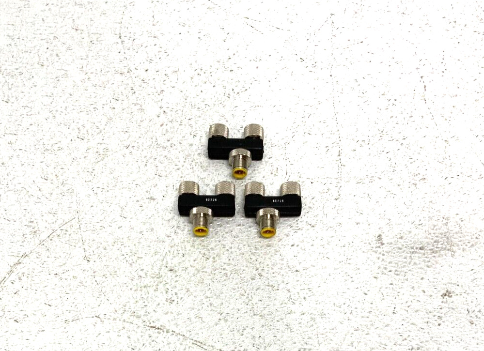 NEW Lot of 3 Lumberg M12-S2325 ASBS M-12 S2325 2-Way 2 Female 5-Pin Splitter_0 NEW Lot of 3 Lumberg M12-S2325 ASBS M-12 S2325 2-Way 2 Female 5-Pin Splitter