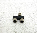 NEW Lot of 3 Lumberg M12-S2325 ASBS M-12 S2325 2-Way 2 Female 5-Pin Splitter