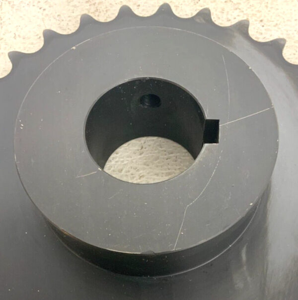 Tsubaki H80B28F Roller Chain Sprocket 2 3/16" Keyed Bore 28 Teeth 80 Chain 247F