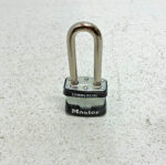 NEW Lot of 4 Master Lock 3KALH Keyed Alike Laminated Steel Shackle Padlock 265D