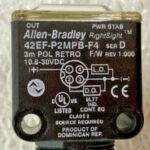 NEW Allen Bradley 42EF-P2MPB-F4 RightSight Photoelectric Photoswitch Sensor