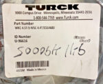 NEW Turck Hytrol WKC 4.5T-5-WSC 4.4T/CS14683 U-96616 Cordset Cable Extension 55E