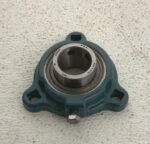 NEW Dodge 144345 Three Bolt Iron Bearing 1-3/16" Bore w/ 128319 Cap Cover 259J