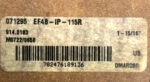 NEW Dodge 071295 EF4B-IP-115R 4 Bolt Square Clamp Collar Iron Bearing 1-15/16"