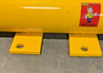 NEW Savety Yellow RGR-36 36" X 5" Low Profile Warehouse Rack Guard w/ Legs 222B