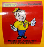 NEW Savety Yellow RGR-36 36" X 5" Low Profile Warehouse Rack Guard w/ Legs 222B