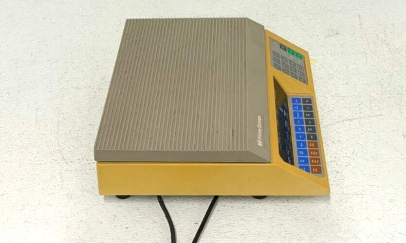 Pitney Bowes A530 Electronic Industrial Shipping Package Scale 120V 0.25A 62B_4 Pitney Bowes A530 Electronic Industrial Shipping Package Scale 120V 0.25A 62B