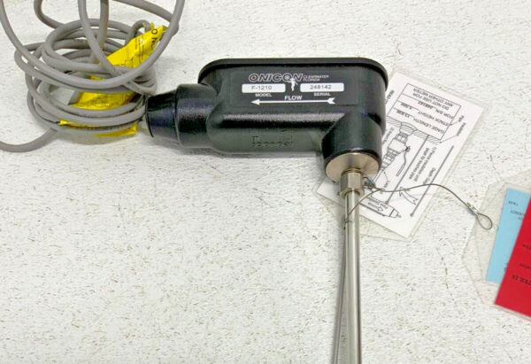 NEW Onicon F-1210 F-1200 Series Insertion Flow Meter Analog Output 4-20mA 201B