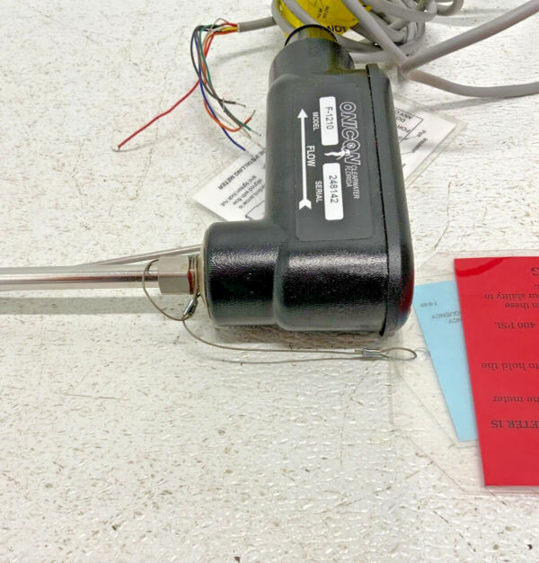 NEW Onicon F-1210 F-1200 Series Insertion Flow Meter Analog Output 4-20mA 201B