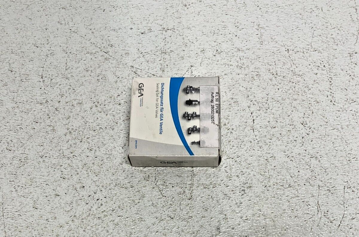 NEW GEA Tuchenhagen 221-528.19 Hygienic Valve Seal Kit Set R.L 50 EPDM 245A_7 NEW GEA Tuchenhagen 221-528.19 Hygienic Valve Seal Kit Set R.L 50 EPDM 245A
