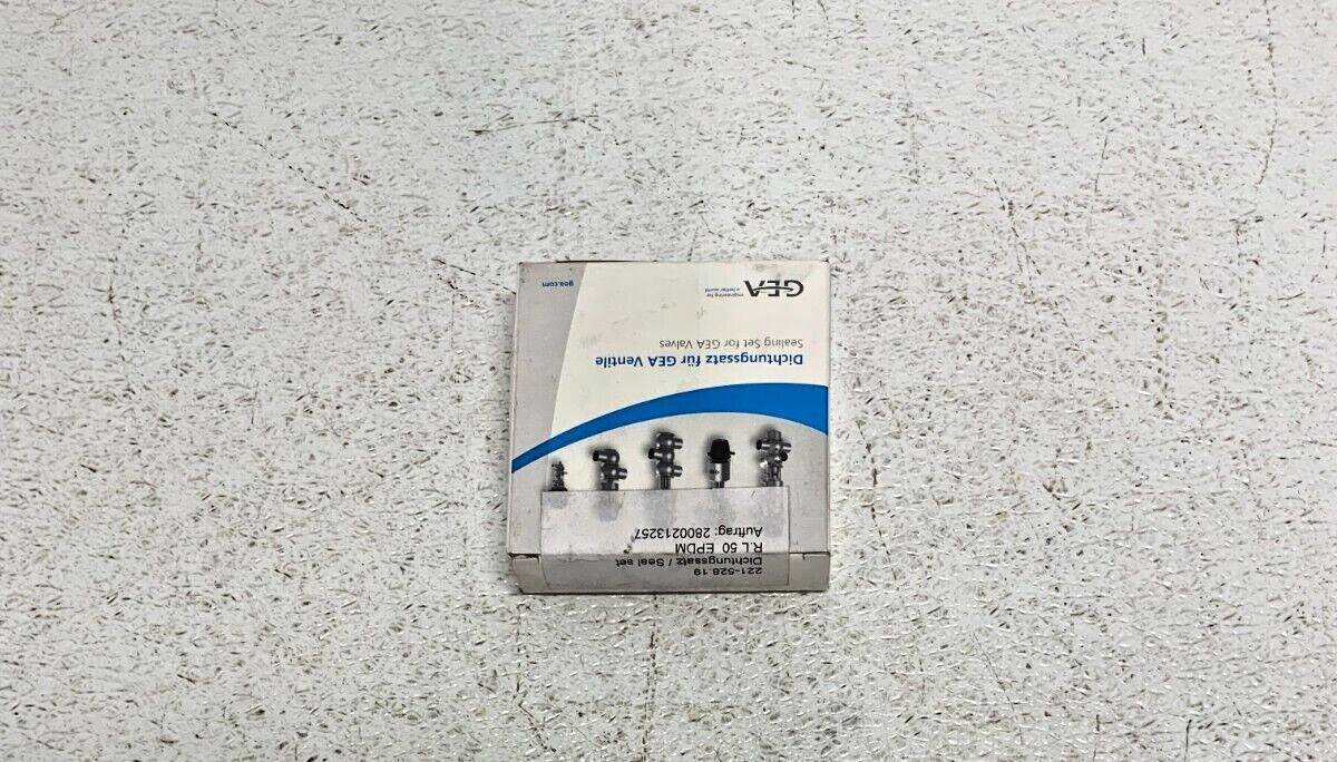 NEW GEA Tuchenhagen 221-528.19 Hygienic Valve Seal Kit Set R.L 50 EPDM 245A_8 NEW GEA Tuchenhagen 221-528.19 Hygienic Valve Seal Kit Set R.L 50 EPDM 245A
