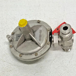 NEW Jordan Steriflow Mark 968 Sanitary Gas Pressure Regulator Valve 5/16" ORF