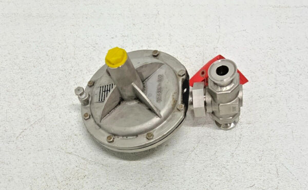 NEW Jordan Steriflow Mark 968 Sanitary Gas Pressure Regulator Valve 5/16" ORF