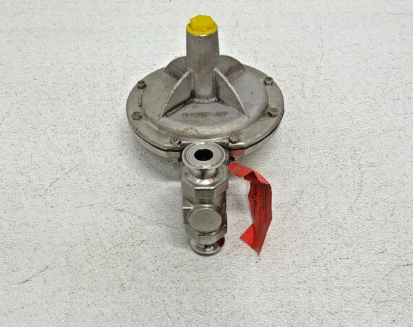 NEW Jordan Steriflow Mark 968 Sanitary Gas Pressure Regulator Valve 5/16" ORF