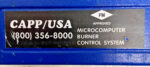 Capp/USA 36094 Microcomputer Burner Control Management System Digital Display