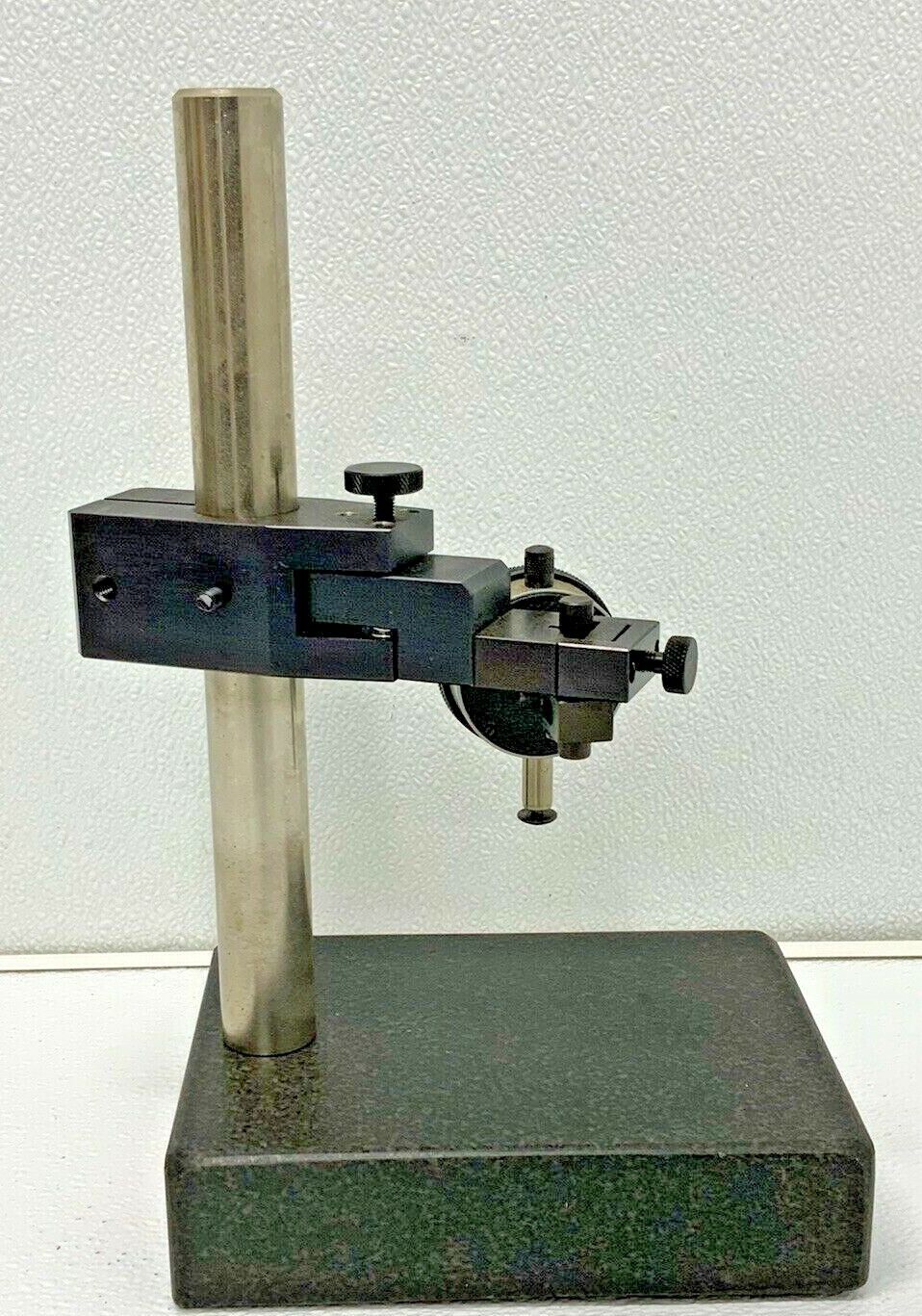 Mitutoyo Precision Granite Stand Micrometer Comparator 517-891 6”x8” Base  22D_4 Mitutoyo Precision Granite Stand Micrometer Comparator 517-891 6”x8” Base  22D