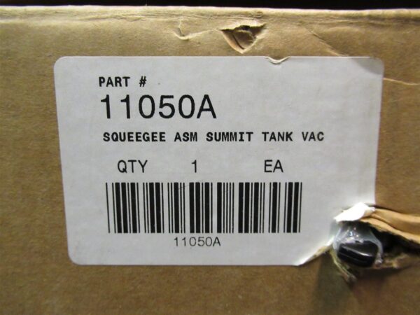 Clarke Advance 11050A Squeegee Assembly Summit Tank Vacuum Vac Nilfisk E7B