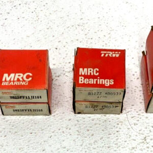 Lot of 8 NEW MRC TRW Ball Bearings (2) R4FF, (2) 202SF11, (2) R12ZZ, (2) 304SFF