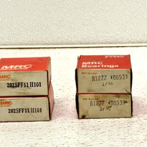Lot of 8 NEW MRC TRW Ball Bearings (2) R4FF, (2) 202SF11, (2) R12ZZ, (2) 304SFF