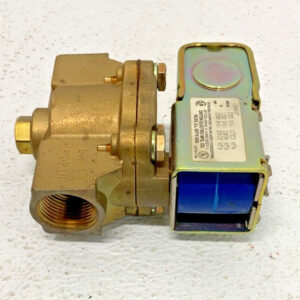 Dayton Electric 3A437 Grooved Brass Solenoid Valve 1" Diameter 6X542 Coil 64B