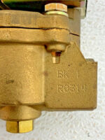 Dayton Electric 3A437 Grooved Brass Solenoid Valve 1" Diameter 6X542 Coil 64B