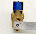 Dayton Electric 3A437 Grooved Brass Solenoid Valve 1" Diameter 6X542 Coil 64B