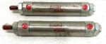 Lot of 2 NEW Bimba Stainless Steel Pneumatic Cylinder I-1/2 1/2" Bore 67C