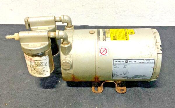 General Electric GE Gast 5KH33DN137BX 0322-V104-G8DX AC Motor Vacuum Pump 37C