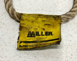 Miller 201RLS 5ft Fall Protection Lanyard Rope Nylon 2 Locking Hooks 310 lb 15C