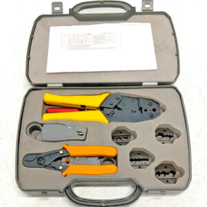 Belfort Ratchet Crimping Tool Prep Kit 4" Coax Cable Stripper 6.5" Cutter 265G