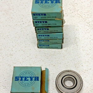 Lot of 7 STEYR G7 6303-2RS / SV6 Single Row Ball Bearings 264D