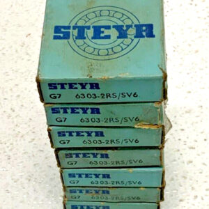 Lot of 7 STEYR G7 6303-2RS / SV6 Single Row Ball Bearings 264D