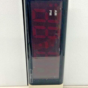 Innovation Wireless 4 Digit 4" Red LED Dual Sided Wall Mount Digital Clock B6C