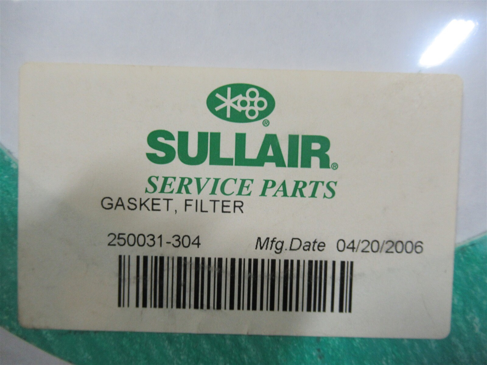 Sullair 405511 250031-304 232085 OEM Filter Gasket Flange New Lot of 5_2 Sullair 405511 250031-304 232085 OEM Filter Gasket Flange New Lot of 5