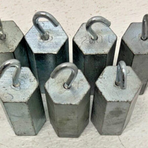 Lot of 14 Mass Metric Hooked Hanger Calibration Precision Weights Set 100g 200g