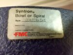 Syntron EB-192-A Vibrating Bowl C04774-1-B Parts Magnetic Vibratory Feeder I5B