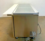 Turbo Air TST-72SD-30-N-GL 72" Glass Top Refrigerated 3-Door Sandwich Prep Table