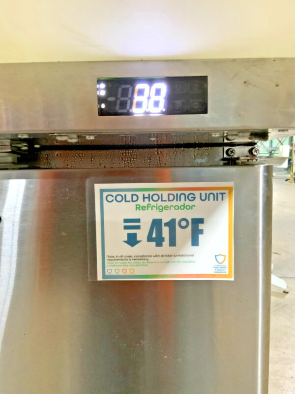 Turbo Air TST-72SD-30-N-GL 72" Glass Top Refrigerated 3-Door Sandwich Prep Table