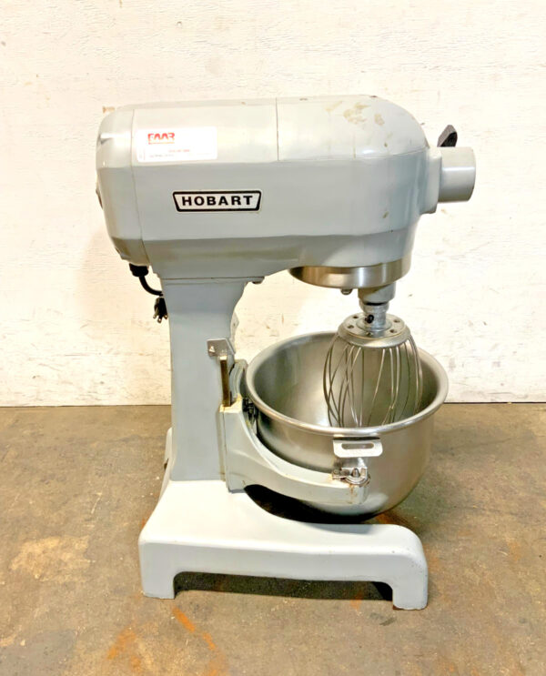 Hobart A-120T Heavy Duty 12 Qt Bakery Dough Mixer w/ Stainless Bowl & Whisk