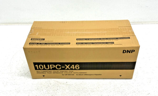 NEW DNP Sony 10UPC-X46 Self-Laminating Color Printing Pack 6" X 4" 10 Pack E4C
