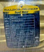 Baldor EM3661T 3HP 208-230/460V 8.6-8.2/4.1AMPS 1755RPM 60HZ 3PH #3 G7C