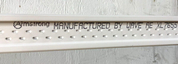NEW Armstrong XL7655 Peakform 60" Silhouette White Ceiling Cross Tee 30 Pcs B10C