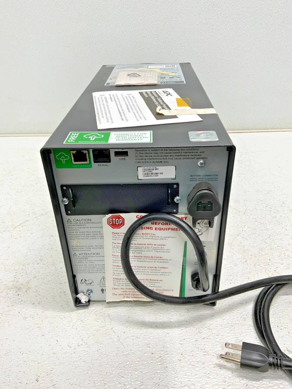 NEW APC SMT1500C Smart-UPS 1500 1500VA 120V Uninterruptible Power Supply 54B_3 NEW APC SMT1500C Smart-UPS 1500 1500VA 120V Uninterruptible Power Supply 54B