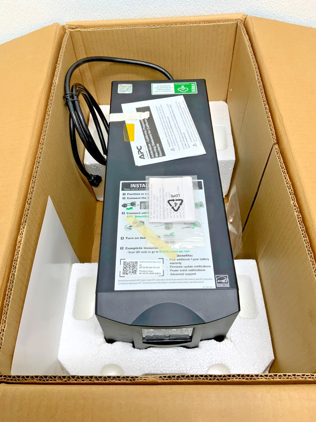 NEW APC SMT1500C Smart-UPS 1500 1500VA 120V Uninterruptible Power Supply 54B_7 NEW APC SMT1500C Smart-UPS 1500 1500VA 120V Uninterruptible Power Supply 54B