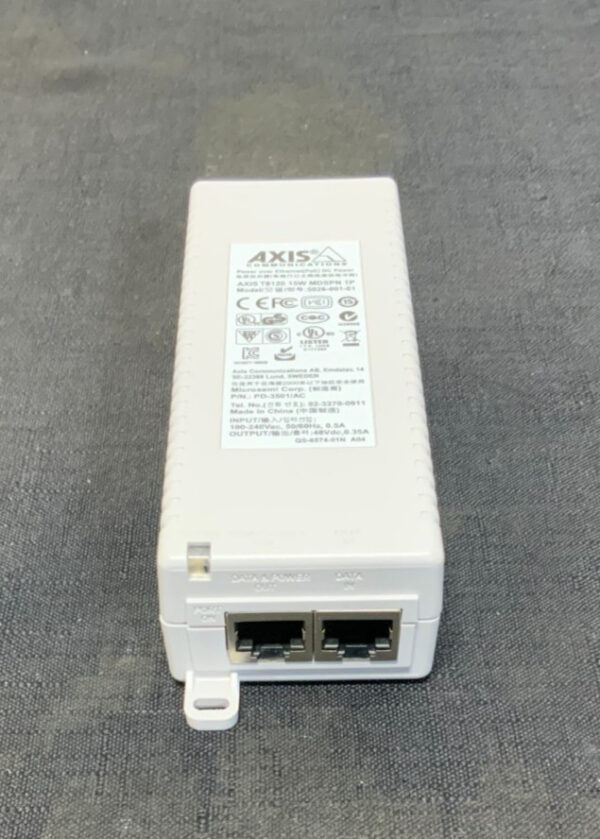 NEW Axis T8120 5026-204 15W Midspan POE Power Over Ethernet Injector ...