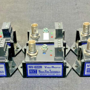 Lot of 6 NVT NV-622R Network Video Single Channel Video Active Receiver 241F