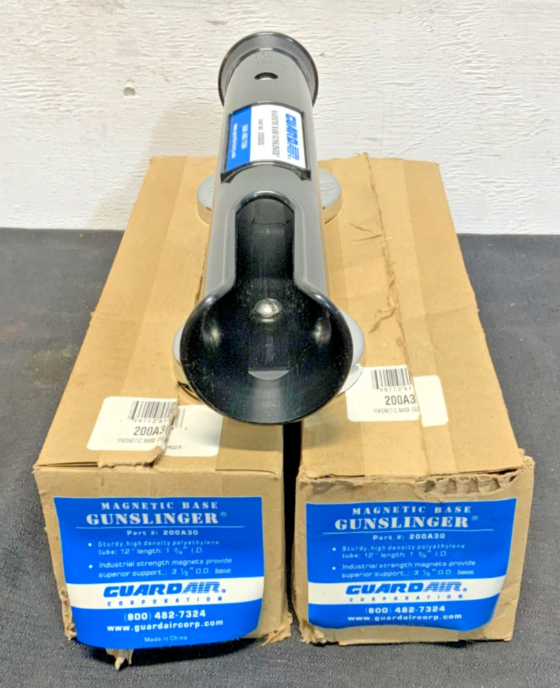 NEW Lot of 2 GuardAir 200A30 Magnetic Base Air Gun Holder Polyethelyne 255E_0 NEW Lot of 2 GuardAir 200A30 Magnetic Base Air Gun Holder Polyethelyne 255E