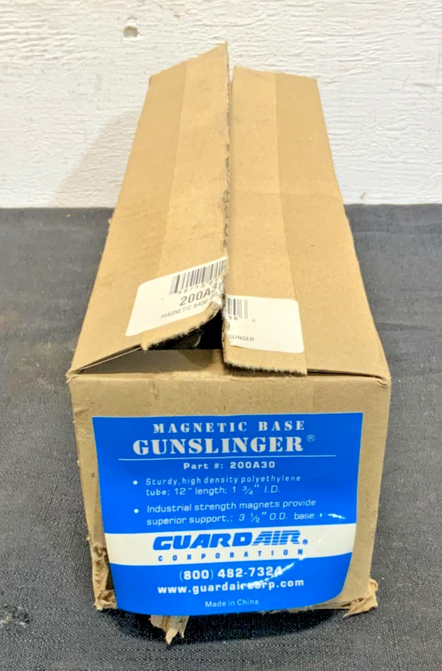 NEW Lot of 2 GuardAir 200A30 Magnetic Base Air Gun Holder Polyethelyne 255E_7 NEW Lot of 2 GuardAir 200A30 Magnetic Base Air Gun Holder Polyethelyne 255E